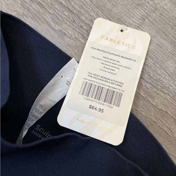 •FABLETICS• SCULPT KNIT LEGGINGS - Picture 4 of 7